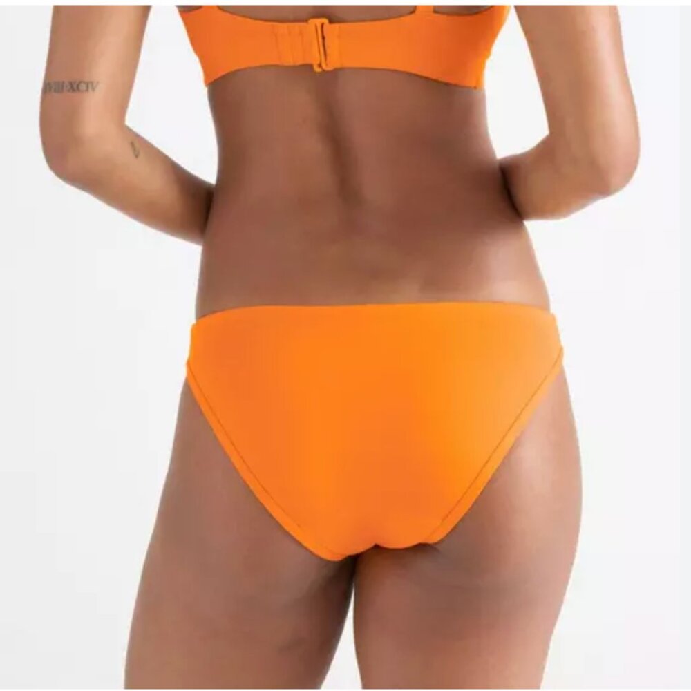 Vibrant Orange Women's Leakproof Bikini Bottom